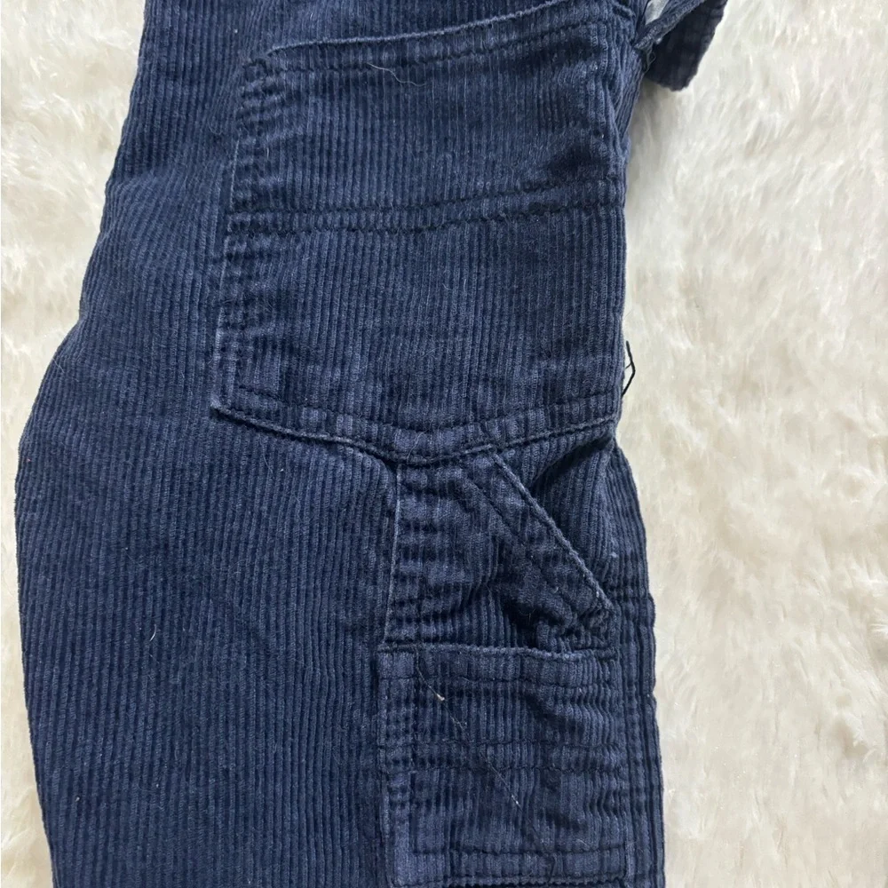 Vintage OshKosh B’Gosh Boys Blue Corduroy  Bib Overalls - Size 9 Months
